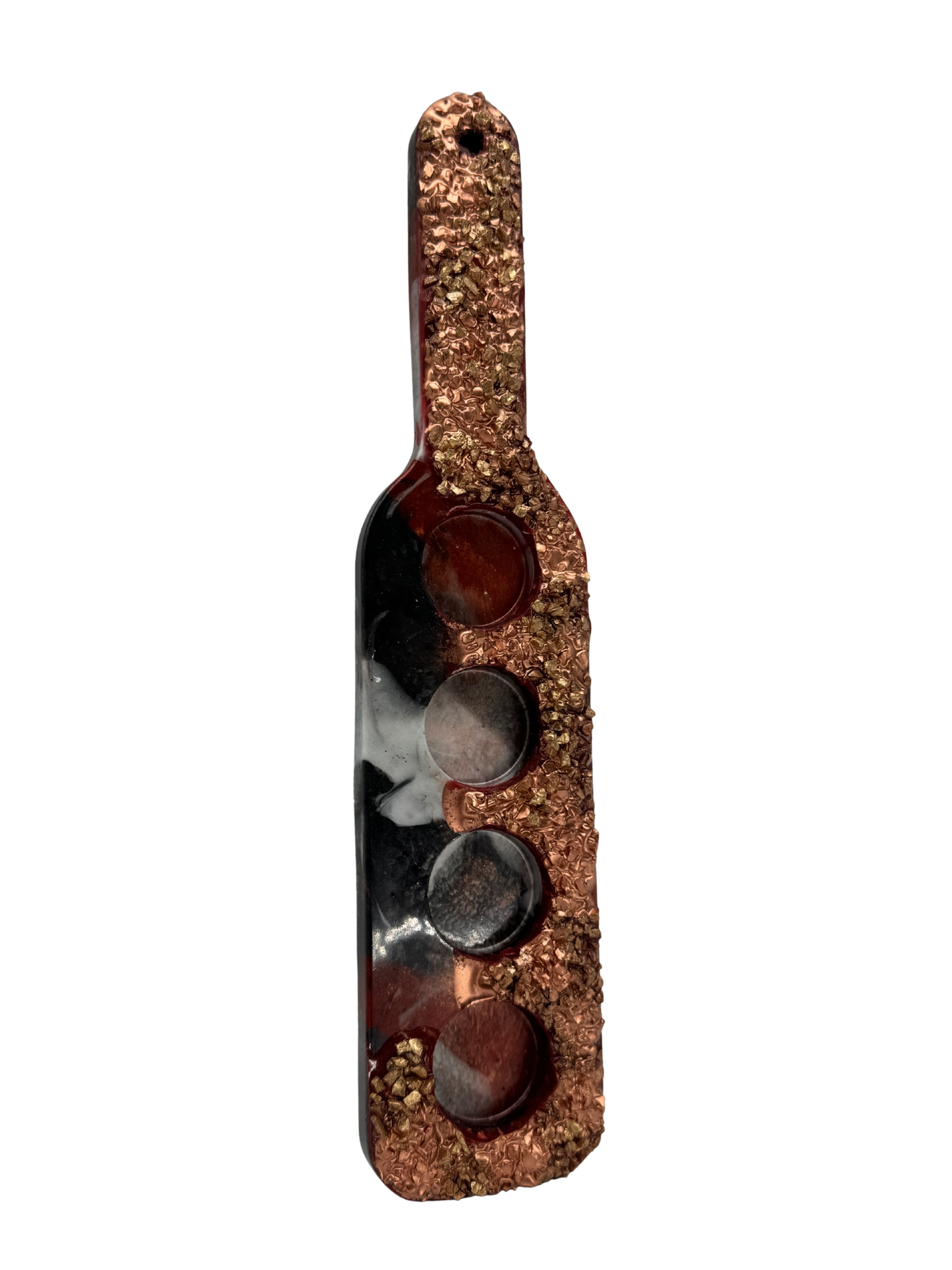 "FORGE" Handcrafted Resin 4-Shot Paddle