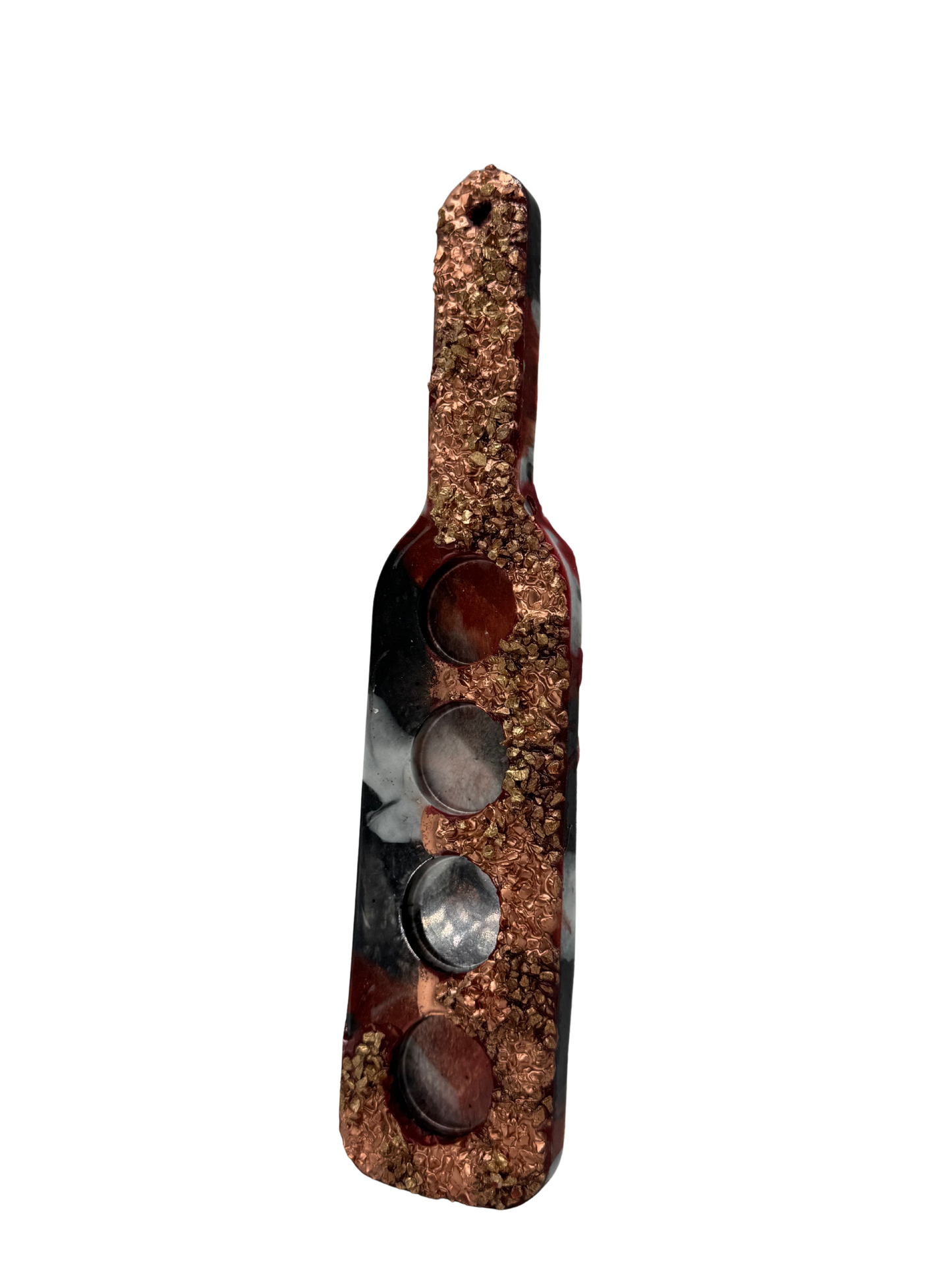 "FORGE" Handcrafted Resin 4-Shot Paddle
