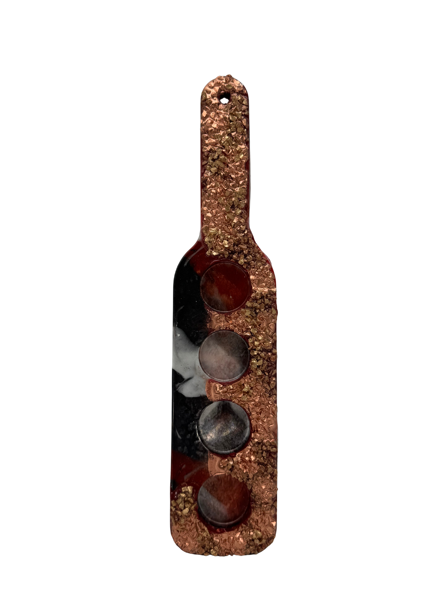 "FORGE" Handcrafted Resin 4-Shot Paddle