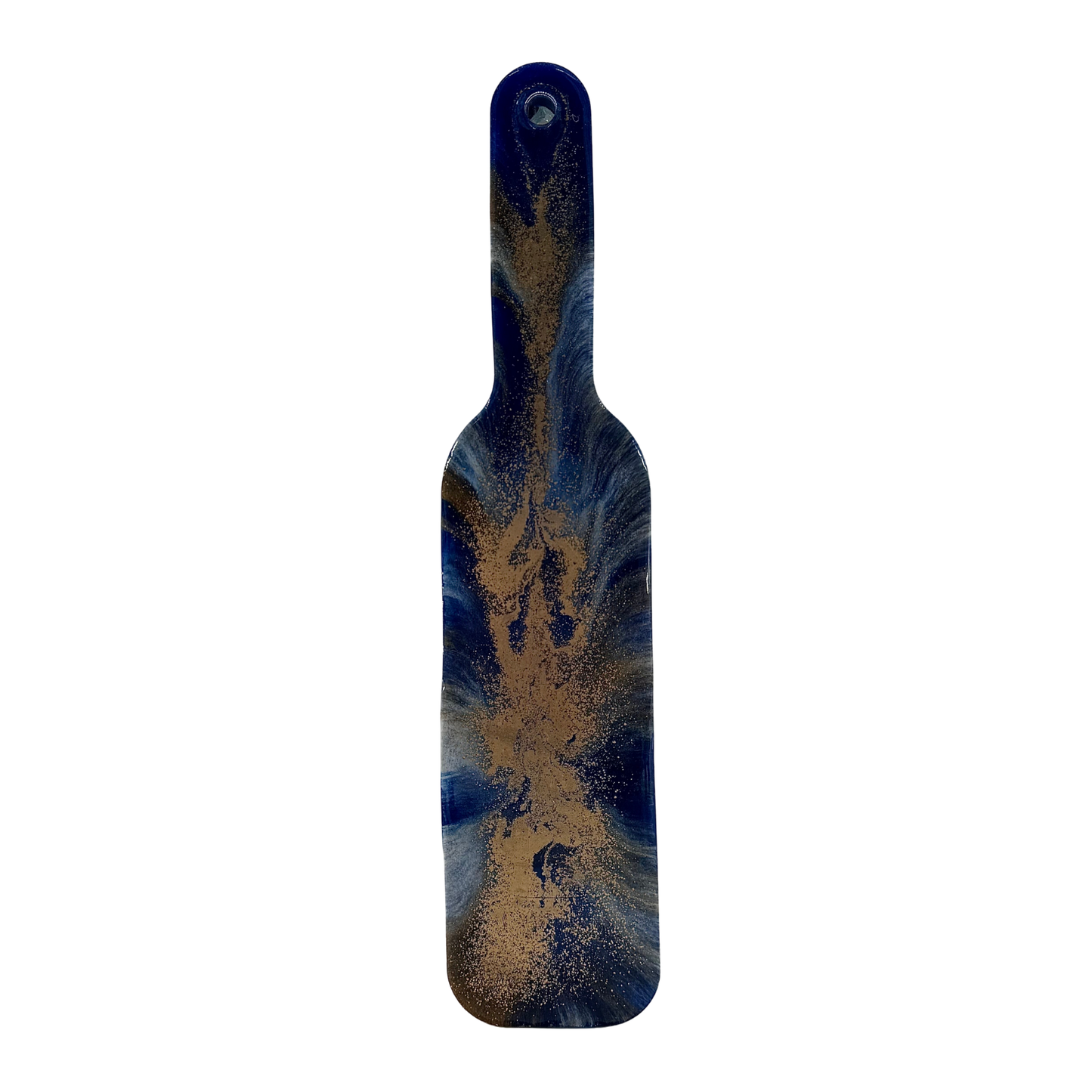 "AZURE" Handcrafted Resin 4-Shot Paddle