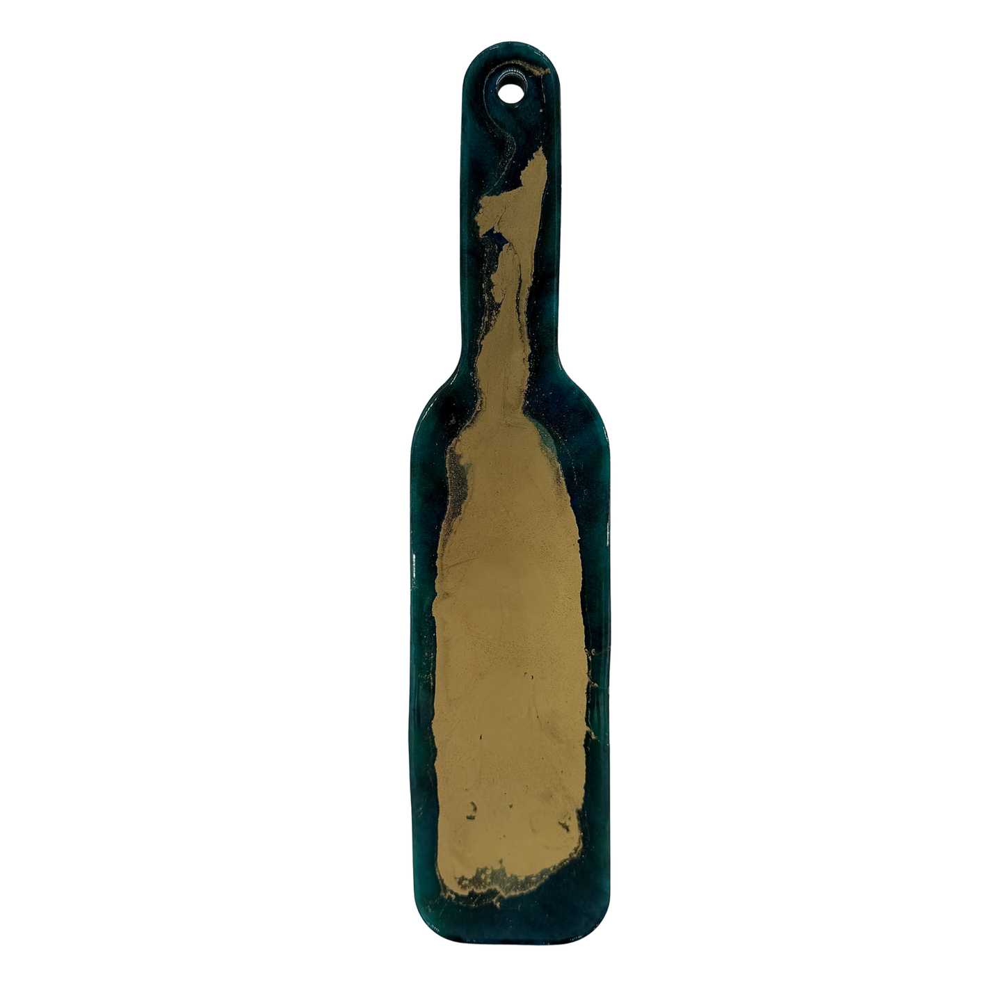 "EMERALD" Handcrafted Resin 4-Shot Paddle